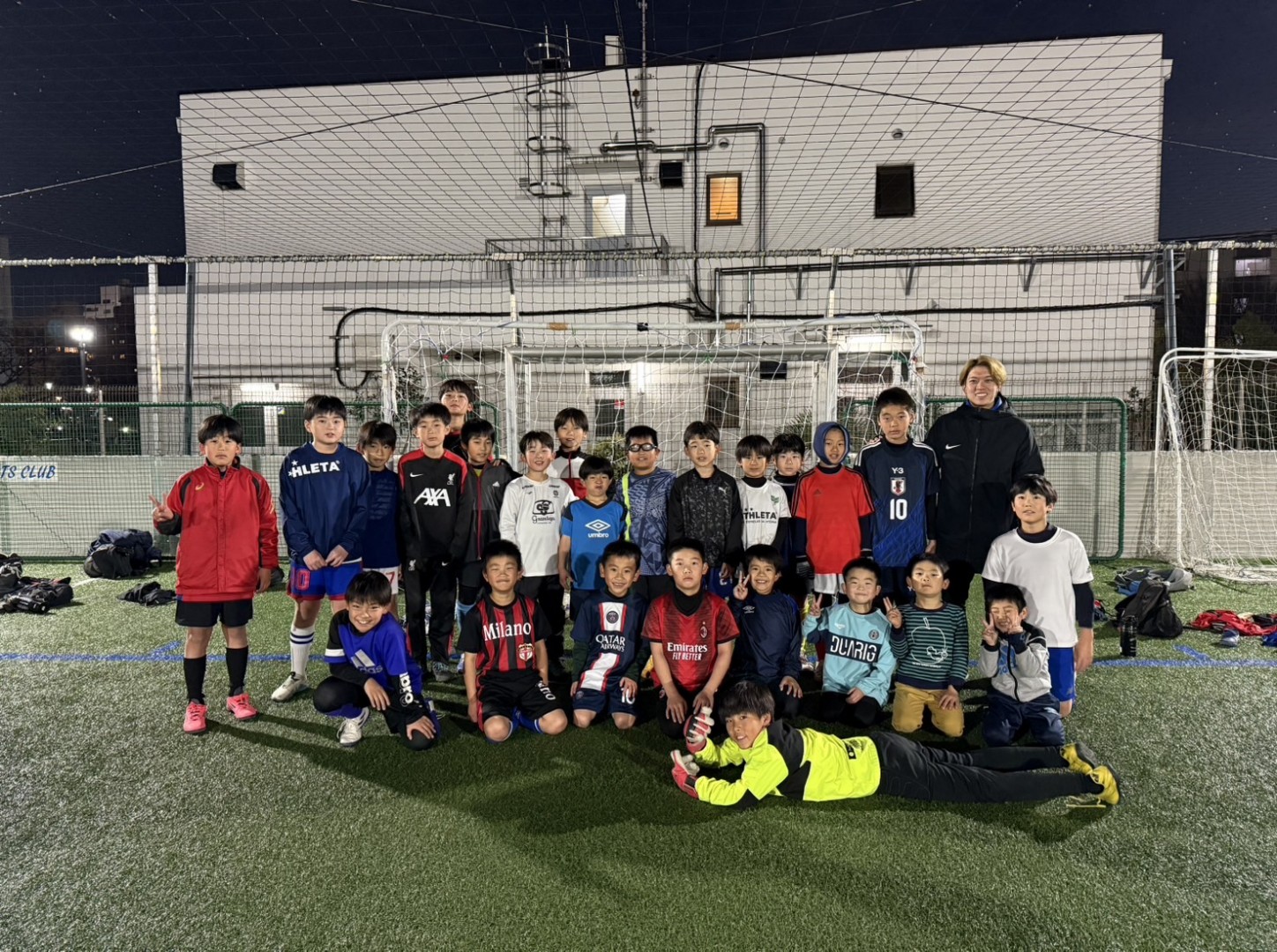 プラスワンクラス：高学年チーム所属選手の集合写真